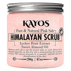 Deals, Discounts & Offers on Beauty Care - Kayos Himalayan Pink Salt Body Scrub For Exfoliating & Skin Moisturizing, 200 G