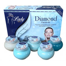 Deals, Discounts & Offers on Beauty Care - Blu Lady Professional Diamond Facial Kit For Men & Women All Type Skin Solution - 275 g