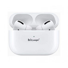Deals, Discounts & Offers on Headphones - Hitage TWS-19 AIRDOPS 5.0 10 Hours Taking 5 Hours Music Long Battery AIR Speaker PRO Smart CHIP, White, Small