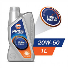 Deals, Discounts & Offers on Lubricants & Oils - GULF Pride 4T Plus 20W-50 Engine Oil