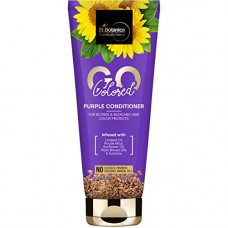Deals, Discounts & Offers on Air Conditioners - StBotanica GO Colored Purple Hair Conditioner - With Linseed, Purple Mica, Sunflower Oil, No SLS/Sulphate, Paraben, Silicones, Colors, 200ml