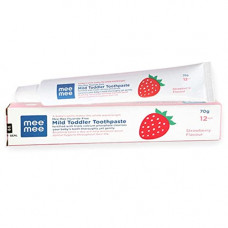 Deals and Offers on - Mee Mee Fluoride-Free Toothpaste, Strawberry, 70g Deals, Discounts & Offers on - Mee Mee Fluoride-Free Toothpaste, Strawberry, 70g