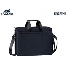Deals, Discounts & Offers on Laptop Accessories - RivaCase Biscayne 8335 Black Laptop Bag 15.6