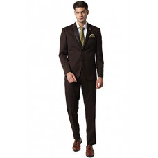 Deals, Discounts & Offers on Men - Peter England Men's Synthetic Notch Lapel Suit