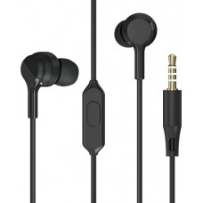 Deals, Discounts & Offers on Headphones - ZEBRONICS Zeb-BRO PRO in Ear Wired Stereo Earphones with Mic, 3.5mm Audio Input Jack, 10mm Drivers, in-Line Mic, 1.2 Metre Cable (Black)