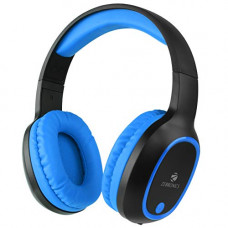 Deals, Discounts & Offers on Headphones - ZEBRONICS Zeb-Thunder Wireless Bluetooth Over The Ear Headphone with Mic (Blue)