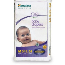 Deals, Discounts & Offers on Baby Care - Himalaya Baby Diapers, Medium (7 - 12 kg), 54 Count