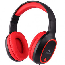 Deals, Discounts & Offers on Headphones - Zebronics Zeb-Thunder Wireless BT Headphone Comes with 40mm Drivers, AUX Connectivity, Built in FM, Call Function, 9Hrs* Playback time and Supports Micro SD Card (Red)