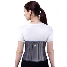 Deals, Discounts & Offers on Health & Personal Care - BPL Medical Technologies Bpl Orthocare Lumbar Support-L (Gray)