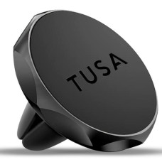 Deals, Discounts & Offers on Mobile Accessories - TUSA Magnetic Car Phone Holder, Universal Air Vent Holder with 360 Degree Rotation (Black)