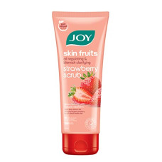Deals, Discounts & Offers on Beauty Care - Joy Skin Fruits Oil Regulating and Blemish Clarifying Strawberry Face Scrub with Natural Vitamin C | 100% Vegan | No Harsh Chemicals | 200 ml