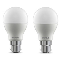Deals, Discounts & Offers on  - Wipro Garnet Base B22 15-Watt LED Bulb (Pack of 2, White)