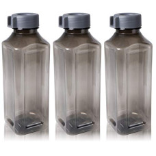 Deals, Discounts & Offers on  - Wonder Plastic Prime Atlanta 600 Fridge Bottle Set, Grey Color, Set of 3 Bottles, 600 ml, Made in India
