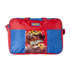 Deals, Discounts & Offers on  - Hot Wheels Polyester 50 cms Red Messenger Bag (MBE-MAT326)