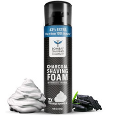 Deals, Discounts & Offers on Health & Personal Care - Bombay Shaving Co 425g Charcoal Shaving Foam - More than 100 shaves(Activated Charcoal and Moroccan Argan Oil), 428 ml with 43% Extra Free
