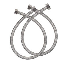 Deals, Discounts & Offers on Home Improvement - Faucet Connector Braided Stainless Steel Supply Hose 3/8