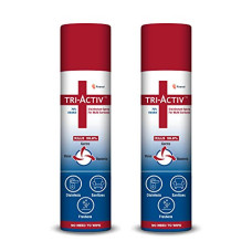 Deals, Discounts & Offers on  - Tri-Activ Disinfectant Spray For Multi-Surfaces | Toilet Sanitizer Spray, 70% Alcohol - 100 ml - Pack of 2