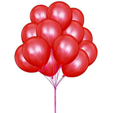 Deals, Discounts & Offers on  - YNS Crafts Stock Metallic Premium Party & Celebration Red Balloon- Pack of 75
