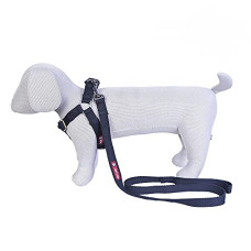Deals, Discounts & Offers on  - Pets Like Spun Poly V Harness with Leash Set Black (Large)