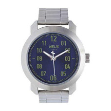 Deals, Discounts & Offers on Men - Helix Analog Blue Dial Men's Watch-TW036HG04