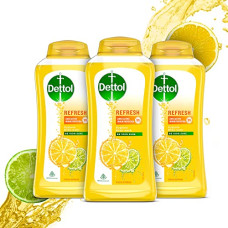Deals, Discounts & Offers on Beauty Care - Dettol Body Wash and Shower Gel For Women and Men, Refresh (Pack of 3 - 250ml each) | Soap-Free Bodywash | 12h Complete Odour Protection