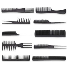 Deals, Discounts & Offers on Beauty Care - Syga Set Of 10 Professional Hair Cutting & Styling Comb Kit