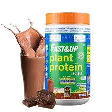 Deals, Discounts & Offers on  - Fast&Up Vegan Plant Protein (31g Protein  Pea isolate & Brown Rice protein blend For Strength Recovery & Energy Boost, For Everyday Fitness & Nutrition (470 gms, 1.03 Lbs - Chocolate Flavor).