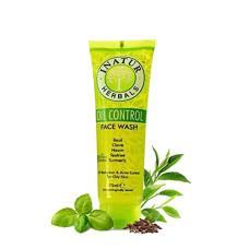 Deals, Discounts & Offers on Beauty Care - Inatur Oil Control Face Wash | Deep Cleansing With Pure Neem Extract | Anti Acne | Enriched With Turmeric Extract & Tea Tree Oil | Refreshing & Rejuvenating | Sebum Control Face Wash | For Oily skin |75 ml