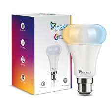Deals, Discounts & Offers on  - Syska Smart Pumpkin Wi-Fi 9W Bulb 3IN1 CCT (Color 3000K-4000K-6500K)