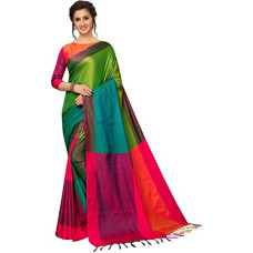 Deals, Discounts & Offers on Women - OM SAI LATEST CREATION Soft Cotton & Silk Saree For Women Banarasi Saree Under 399 2021 Beautiful