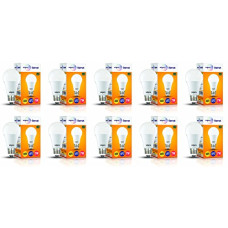 Deals, Discounts & Offers on  - wipro Garnet Base E27 7-Watt LED Bulb (Warm White) - Pack of 10