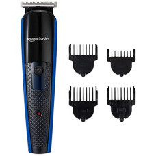 Deals, Discounts & Offers on Health & Personal Care - Amazon Basics Cordless Beard Trimmer with 4 Trimming Combs - 45 Minutes Runtime, Black