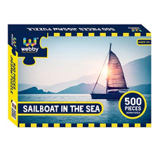 Deals, Discounts & Offers on  - Webby Sailboat in The Sea Jigsaw Puzzle, 500 Pieces
