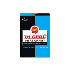 Deals, Discounts & Offers on  - Pidilite M-Seal Phataphat Fast Curing Epoxy Compound Putty Sealant Adhesive For Leakage, Bonding, Gap Filling and Repairing (100 Grams)
