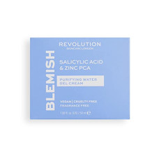 Deals, Discounts & Offers on Beauty Care - Makeup Revolution Revolution Skincare Salicylic Acid & Zinc PCA Purifying Water Gel Cream, White (1295444)
