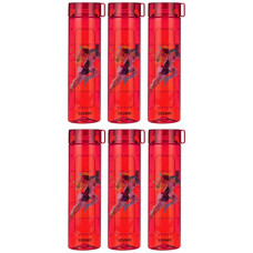 Deals, Discounts & Offers on  - Amazon Brand - Solimo Plastic Bottle Set, 1000 ml, Set of 6 (Running, Red)