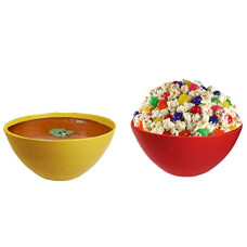 Deals, Discounts & Offers on  - Kuber Industries Plastic 2 Pieces Mixing Bowl Set- 800 ML (Multi)