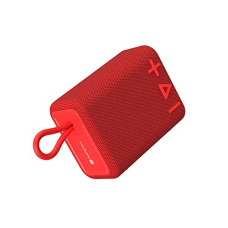 Deals, Discounts & Offers on Electronics - Portronics Breeze 4 Portable Bluetooth Speaker 5W with TWS Connectivity. 2000 mAh Battery, Built-in-Mic, 8Hrs Playback (Red)