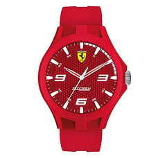 Deals, Discounts & Offers on Men - Scuderia Ferrari Pit Crew Analog Red Dial Men's Watch-0830677