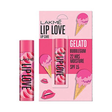 Deals, Discounts & Offers on Beauty Care - Lakme Lip Love Gelato Lip Balm - Pink, Bubblegum, 4.5 grams