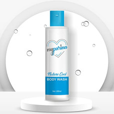 Deals, Discounts & Offers on Beauty Care - MYPARINA Nature Cool Moisture Enriched PH Balanced Body Wash Shower Gel For All Skin Type, 200 ml | Paraben and Sulfate Free | For Men and Women, blue