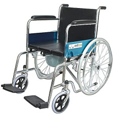 Deals, Discounts & Offers on  - entros Light weight Wheelchair with Commode Seat Cushion and Pot - CE European and ISO Certified - KL609U