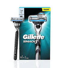 Deals, Discounts & Offers on Health & Personal Care - GILLETTE Mach 3 Shaving Razor (Handle + 2 Cartridge)