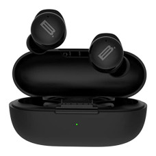 Deals, Discounts & Offers on Headphones - B.REBEL ENC True Wireless Earbuds TWS Bluetooth V5.1 In-Ear Headphones with Mic, 26 Hours Total Playtime, Ultra-Low Latency, Type- C Fast Charging, 6mm Dynamic Bass Audio Drivers, IPX5 Water Resistant headset and Voice Assistant (Black)
