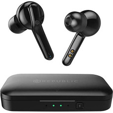 Deals and Offers on Headphones - Nu Republic Jaxxbuds Truly Wireless Bluetooth in Ear Earphone with Mic (Black) Deals, Discounts & Offers on Headphones - Nu Republic Jaxxbuds Truly Wireless Bluetooth in Ear Earphone with Mic (Black)