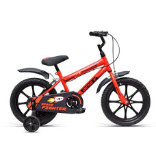 Deals, Discounts & Offers on  - VECTOR 91 Space Fighter 16T Red Single Speed 10.5 Inch Frame - Unisex Kids Cycle