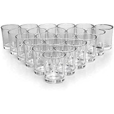 Deals, Discounts & Offers on  - CRAFTFRY Glass Tea Light Candle Holders For Home Decoration, Party, Wedding, Living Room, Diwali, Decor (16)