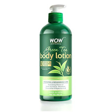 Deals, Discounts & Offers on Beauty Care - WOW Skin Science Green Tea Body Lotion - Hydrating & Replenishing - with Green Tea Extract, Shea Butter - No Mineral Oil, Silicones & Color - 400mL