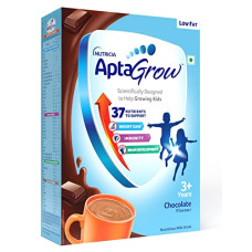 Deals, Discounts & Offers on  - AptaGrow Health and Nutrition Drink Powder For Kids Growth, Chocolate, 400 g