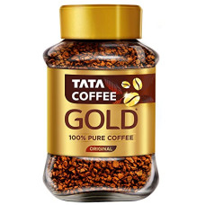 Deals and Offers on - Tata Coffee Gold, 100% Pure Coffee, Original, 100g, Brown Deals, Discounts & Offers on - Tata Coffee Gold, 100% Pure Coffee, Original, 100g, Brown